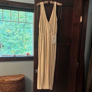 Lululemon Athletica Ivory Sleeveless Jumpsuit